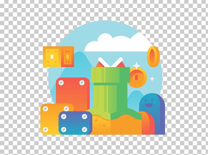 Super Mario World Illustration PNG, Clipart, Architecture, Art, Blue, Clip Art, Colorful Free PNG Download