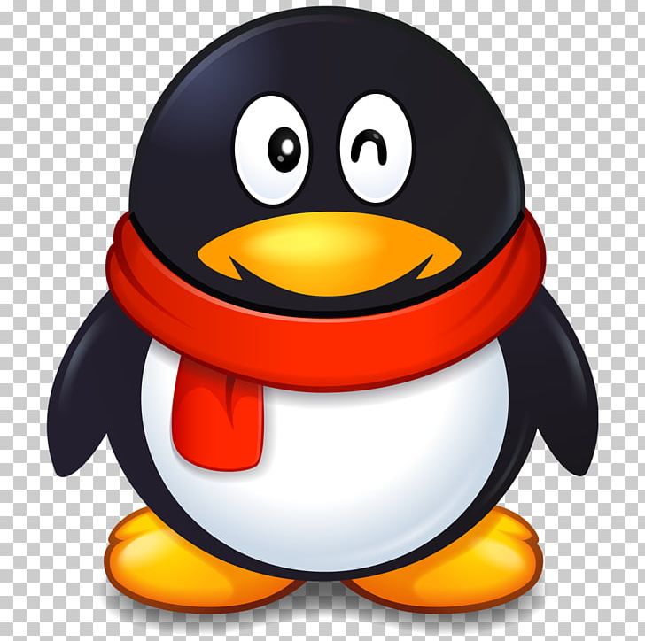 Tencent QQ Instant Messaging China WeChat PNG, Clipart, Beak, Bird, China, Emoticon, Flightless Bird Free PNG Download