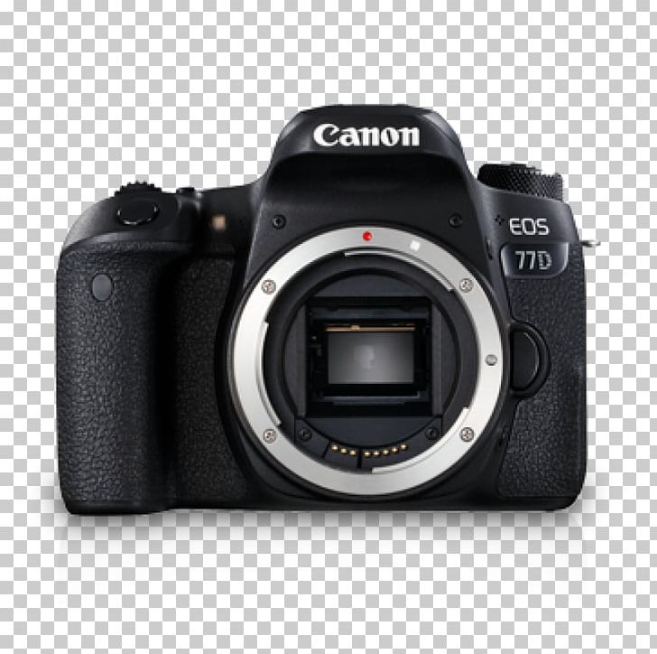 Canon EOS 800D Digital SLR Canon EOS 77D 24.2 MP SLR PNG, Clipart, Active Pixel Sensor, Autofocus, Black Camera, Body Only, Came Free PNG Download