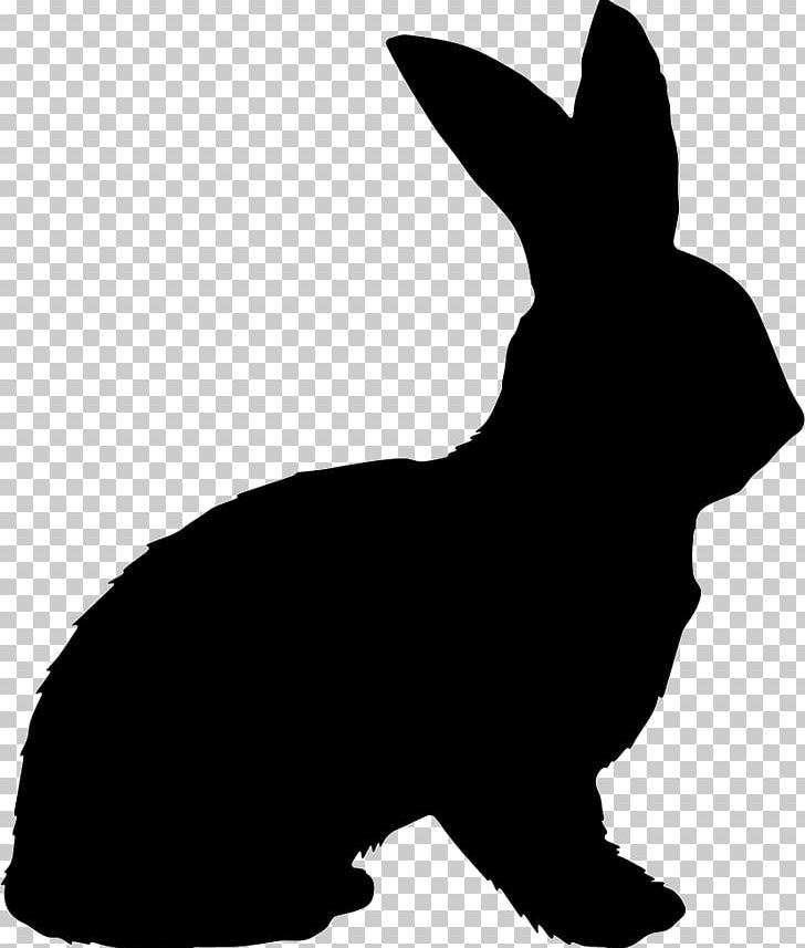 Rabbit Shape Easter Bunny PNG, Clipart, Animals, Black, Black And White, Carnivoran, Dog Like Mammal Free PNG Download