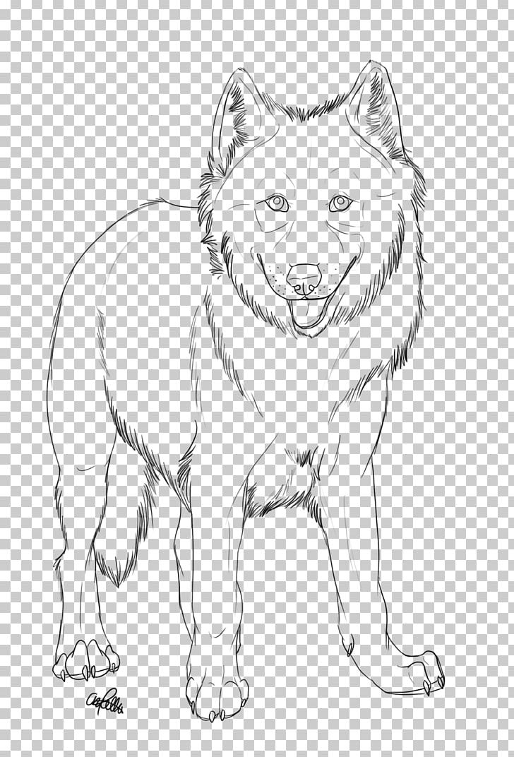 Line Art Dog Breed Puppy Drawing PNG, Clipart, Animals, Art, Artwork, Black And White, Black Wolf Free PNG Download