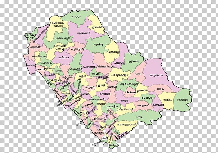Political Divisions Of Kannur District Kollam Map Malabar District PNG, Clipart, Administrative Division, Area, Electoral District, Information, Kannur Free PNG Download