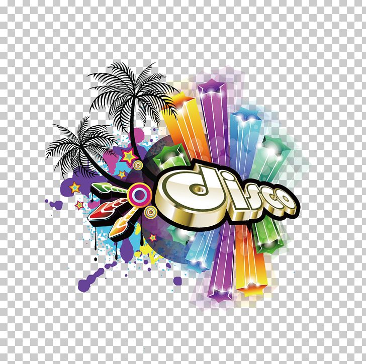 Disco Nightclub Party Stock Illustration PNG, Clipart, Circle, Coconut Tree, Computer Wallpaper, Design, Disc Jockey Free PNG Download