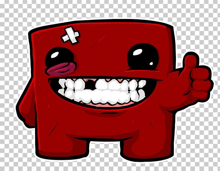 Super Meat Boy Forever PlayStation 4 Xbox 360 Indie Game PNG, Clipart, Cartoon, Clip Art, Edmund Mcmillen, Facial Expression, Fictional Character Free PNG Download