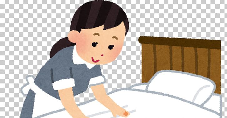 making the bed clipart