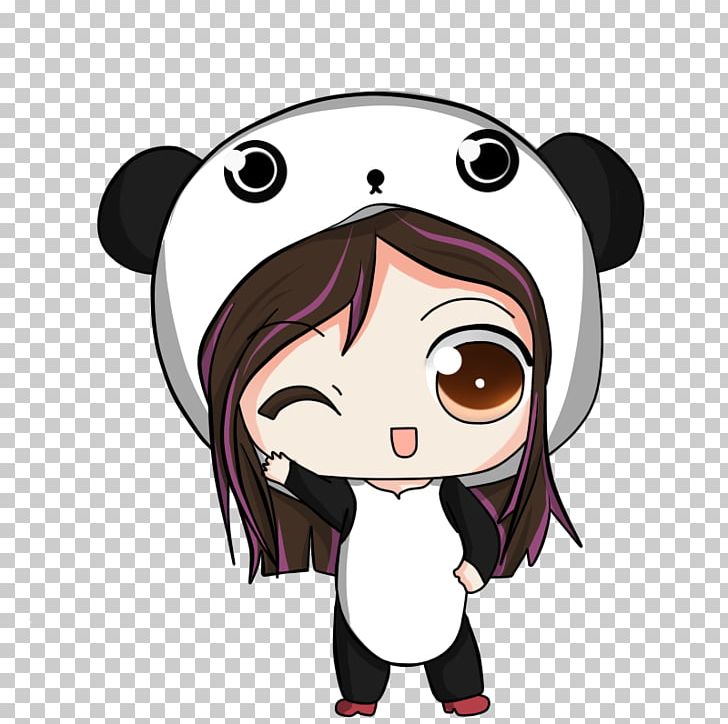 Premium Vector | Vector cute cartoon panda emoji anime kawaii template  illustration set