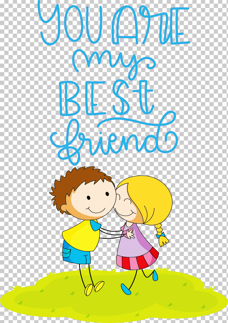 Best Friends You Are My Best Friends PNG, Clipart, Behavior, Best Friends, Cartoon, Happiness, Human Free PNG Download