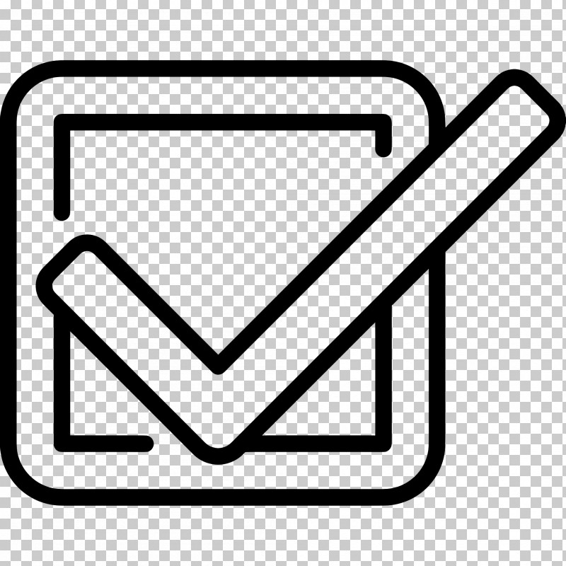 Check Mark Symbol - Simple Checkmark Icon In Box PNG, Clipart ...