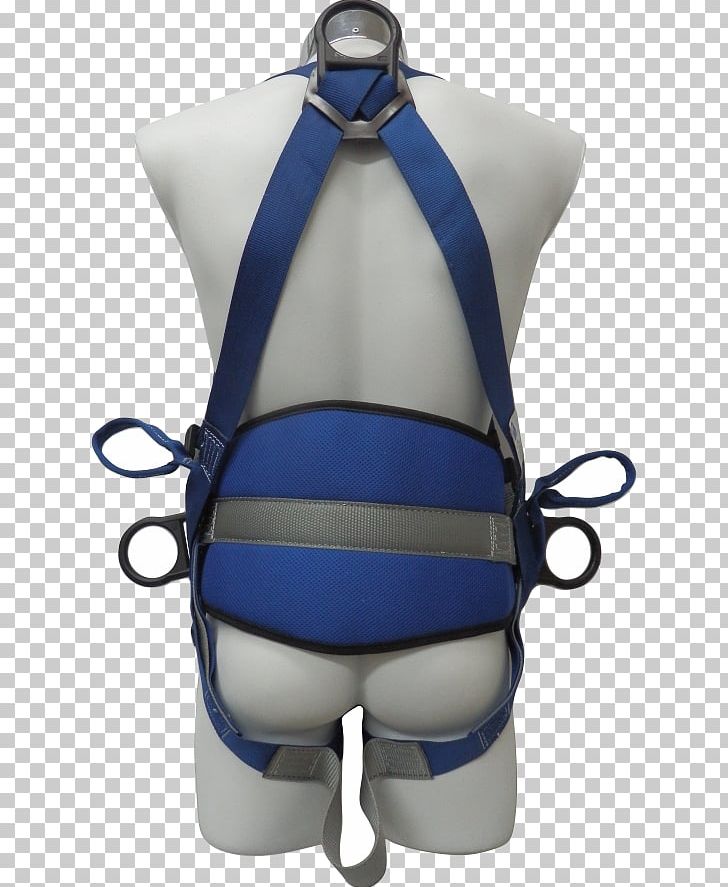 Climbing Harnesses Personal Protective Equipment Falling Shoulder PNG, Clipart, Blue, Climbing Harnesses, Coating, Electric Blue, Falling Free PNG Download
