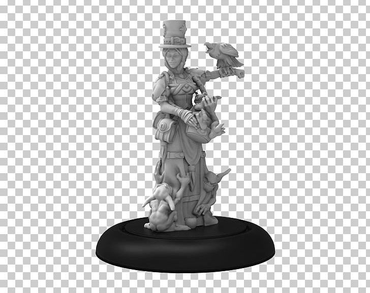 Hordes Warmachine Privateer Press Miniature Wargaming Miniature Figure PNG, Clipart, 2018, Black And White, Figurine, Game, Hordes Free PNG Download