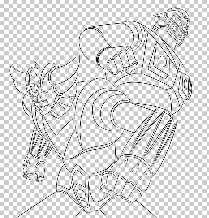 Line Art Daisuke Umon Drawing Mazinger Z Painting PNG, Clipart, Angle, Anime, Area, Arm, Art Free PNG Download