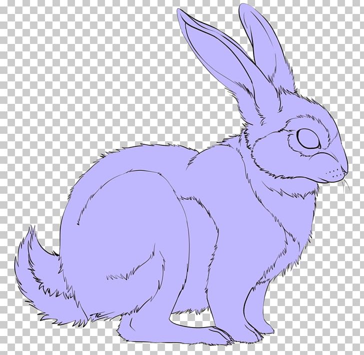 Hare Domestic Rabbit Line Art Easter Bunny PNG, Clipart, Animal, Animal Figure, Animals, Cartoon, Color Free PNG Download
