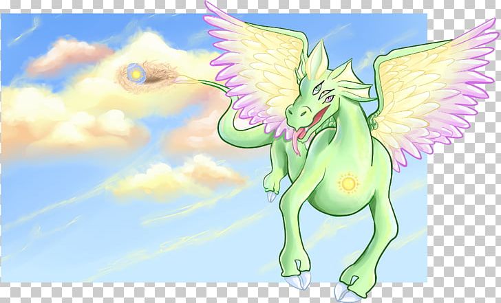 Horse Fairy Cartoon Dragon PNG, Clipart, Cartoon, Dragon, Fairy, Fictional Character, Horse Free PNG Download