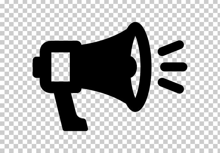 Megaphone Computer Icons Encapsulated PostScript PNG, Clipart, Angle, Black And White, Brand, Computer, Computer Icons Free PNG Download