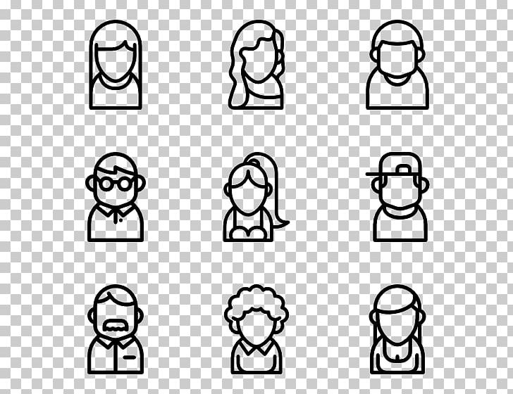 Computer Icons Avatar PNG, Clipart, Angle, Area, Avatar, Black And White, Cartoon Free PNG Download