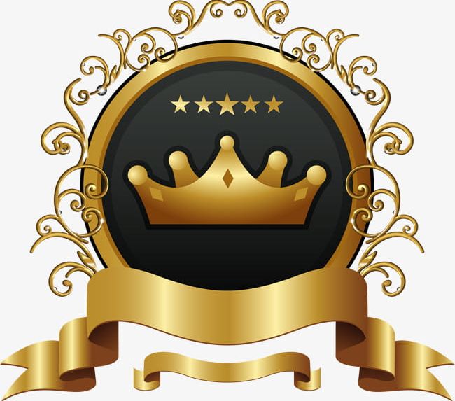 Crown Ribbon Badge PNG, Clipart, An Crown, Atmosphere, Badge, Badge Clipart, Crown Free PNG Download