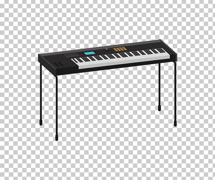 electric piano clipart background