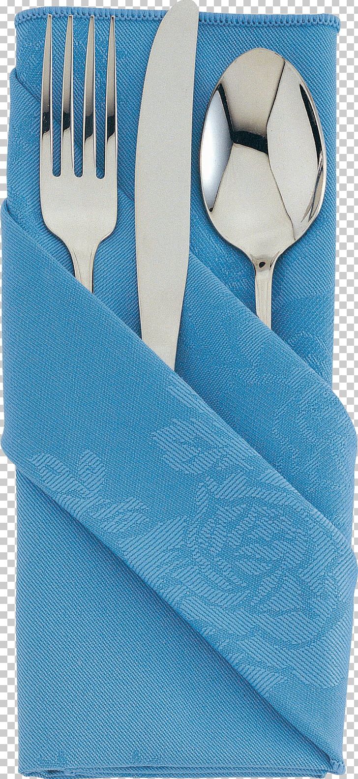 Napkin Knife Fork Spoon PNG, Clipart, Aqua, Azure, Blue, Cutlery, Electric Blue Free PNG Download