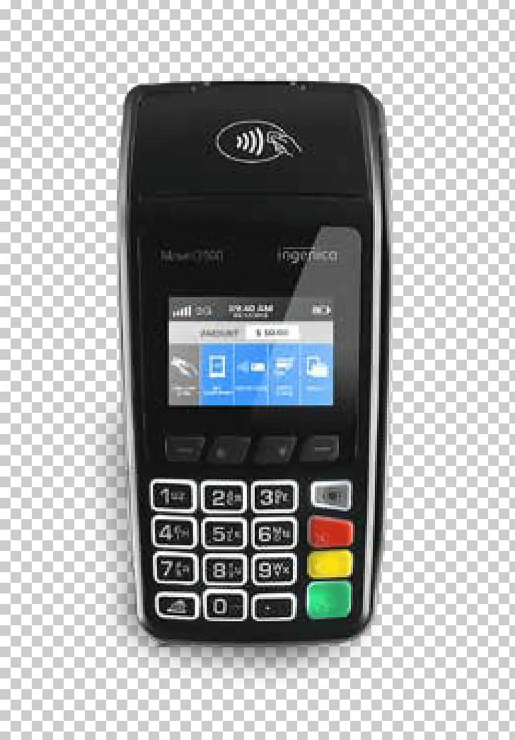 Feature Phone Mobile Phones Payment Terminal Ingenico Point Of Sale PNG, Clipart, Caller Id, Computer Hardware, Electronic Device, Electronics, Gadget Free PNG Download