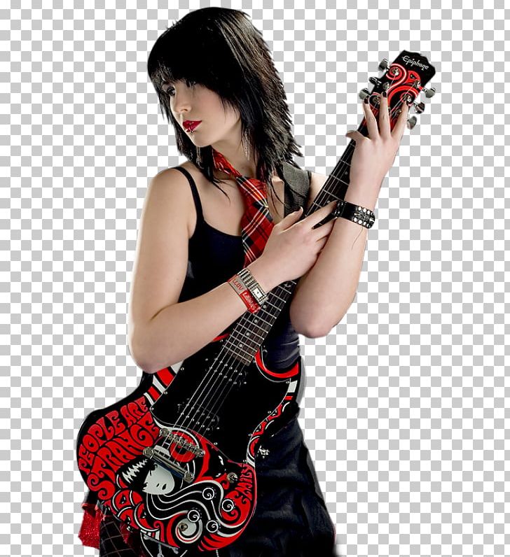 Bass Guitar Electric Guitar Musician Painting PNG, Clipart, Bayan, Brown Hair, Costume, Creation, Electric Guitar Free PNG Download