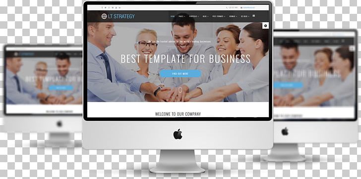 Responsive Web Design Web Template Joomla Business PNG, Clipart, Bootstrap, Business, Business Strategy, Communication Device, Display Device Free PNG Download