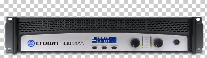 Audio Power Amplifier Crown AV Receiver PNG, Clipart, Amplifier, Audio, Audio Equipment, Audio Power Amplifier, Audio Receiver Free PNG Download