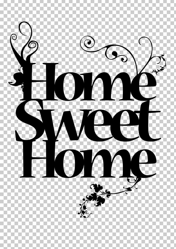Home Sweet Home House PNG, Clipart, Area, Art, Black, Black And White, Brand Free PNG Download