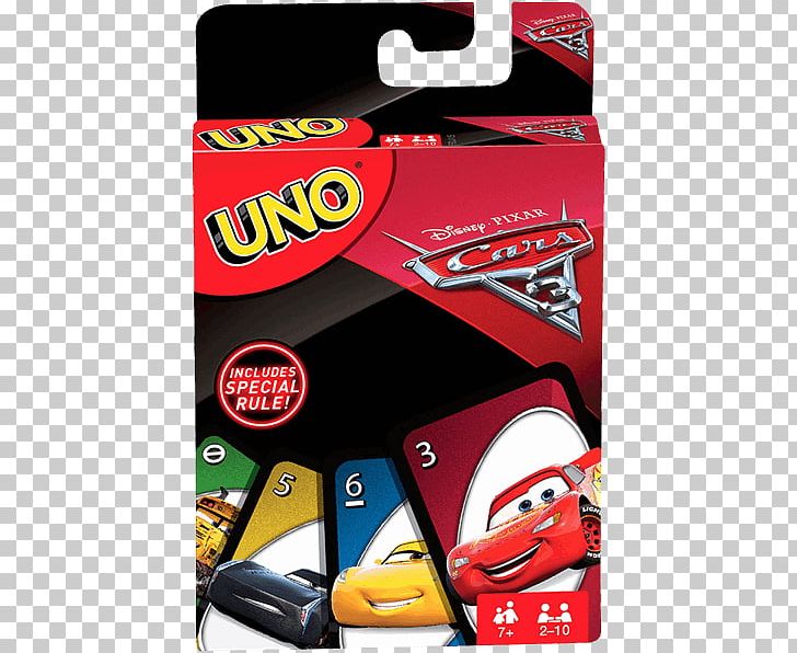 Mattel UNO Cars 3: Driven To Win Game PNG, Clipart, Brand, Card Game, Cars, Cars 3, Cars 3 Driven To Win Free PNG Download