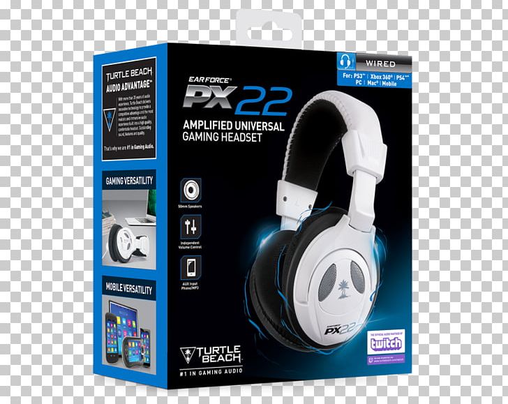 Headphones Headset Turtle Beach Ear Force PX22 Microphone Turtle Beach Corporation PNG, Clipart, Amplifier, Audio, Audio Equipment, Electronic Device, Electronics Free PNG Download
