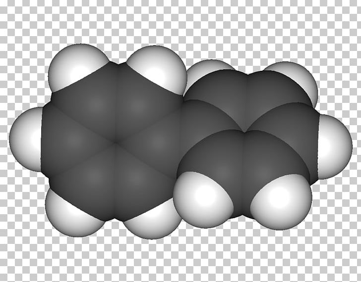 Biphenyl Molecule Chemistry Aromatic Hydrocarbon Phenyl Group PNG, Clipart, Angle, Aromatic Hydrocarbon, Aromaticity, Black, Black And White Free PNG Download