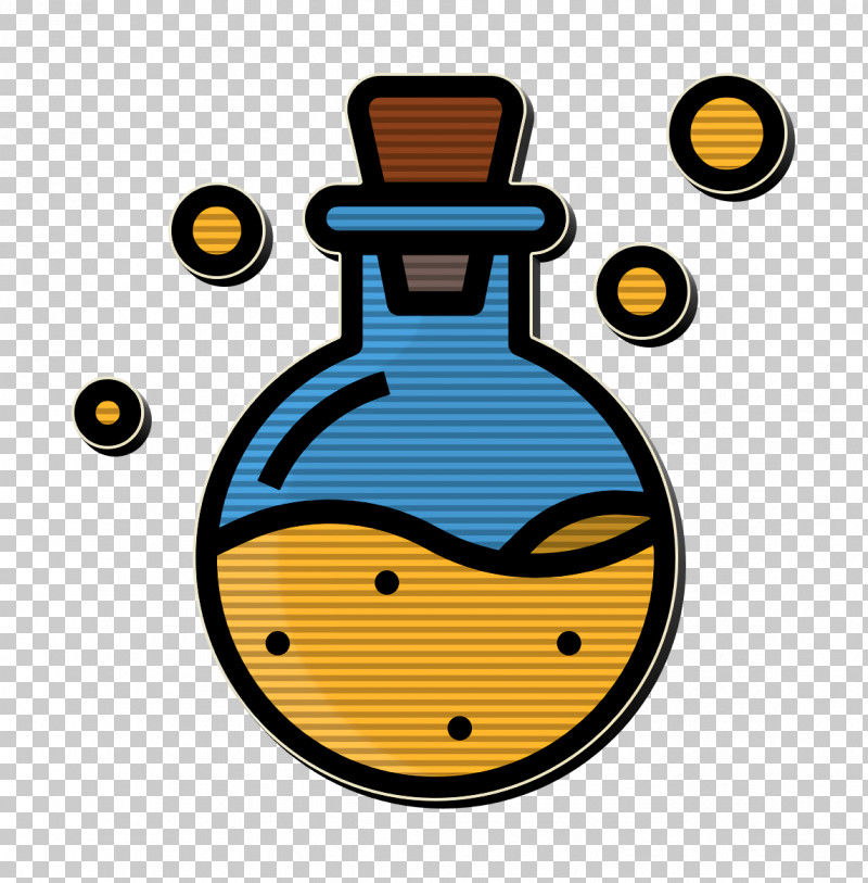 Potion Icon Poison Icon Game Elements Icon PNG, Clipart, Game Elements Icon, Poison Icon, Potion Icon, Smile, Yellow Free PNG Download