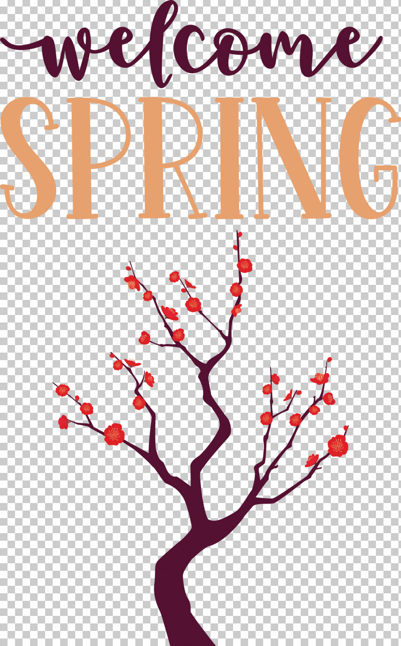 Welcome Spring Spring PNG, Clipart, Christmas Ornament, Floral Design, Flower, Idea, Silhouette Free PNG Download