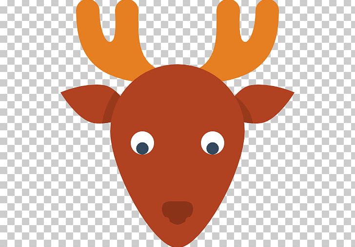 Reindeer Moose Santa Claus Icon PNG, Clipart, Animal, Animals, Antler, Apple Icon Image Format, Cartoon Free PNG Download