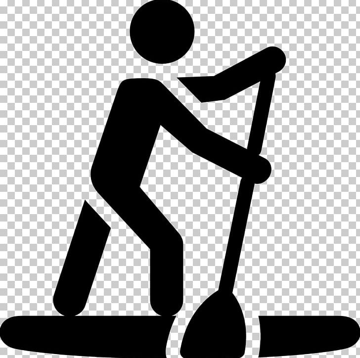 Standup Paddleboarding Surfing Paddling PNG, Clipart, Area, Artwork, Black And White, Canoe, Computer Icons Free PNG Download