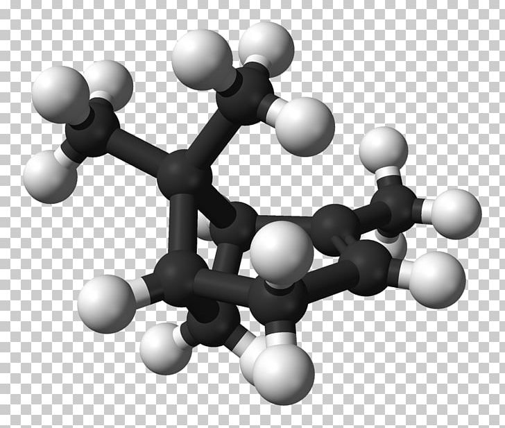 Alpha-Pinene Terpene Ball-and-stick Model Terpineol PNG, Clipart, Alphapinene, Ballandstick Model, Betapinene, Black And White, Chemical Compound Free PNG Download