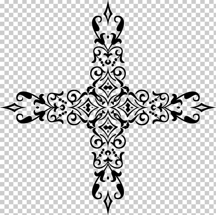 Leaf Others Symmetry PNG, Clipart, Black, Black And White, Christian Cross, Computer Icons, Cross Free PNG Download