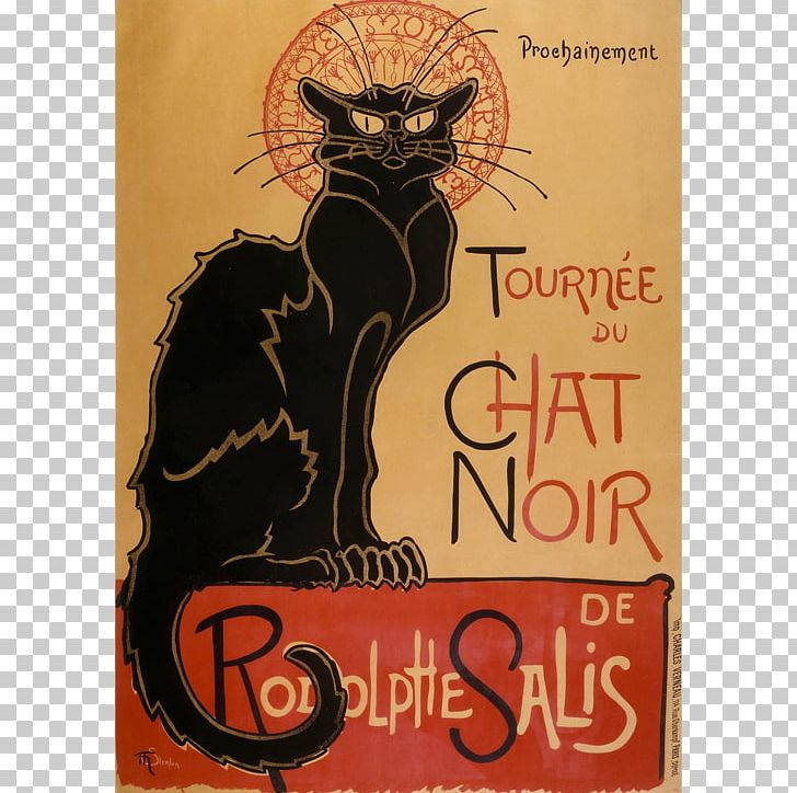 Le Chat Noir Tournée Du Chat Noir AllPosters.com Art PNG, Clipart, Allposterscom, Artcom, Artist, Black Cat, Cabaret Free PNG Download