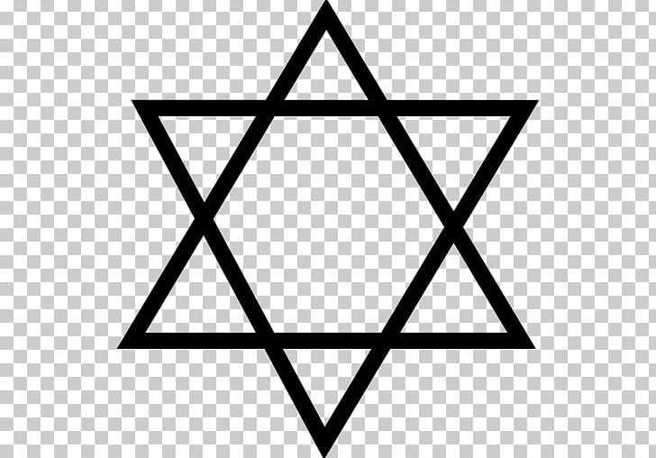 Star Of David Judaism PNG, Clipart, Angle, Area, Black, Black And White, Computer Icons Free PNG Download