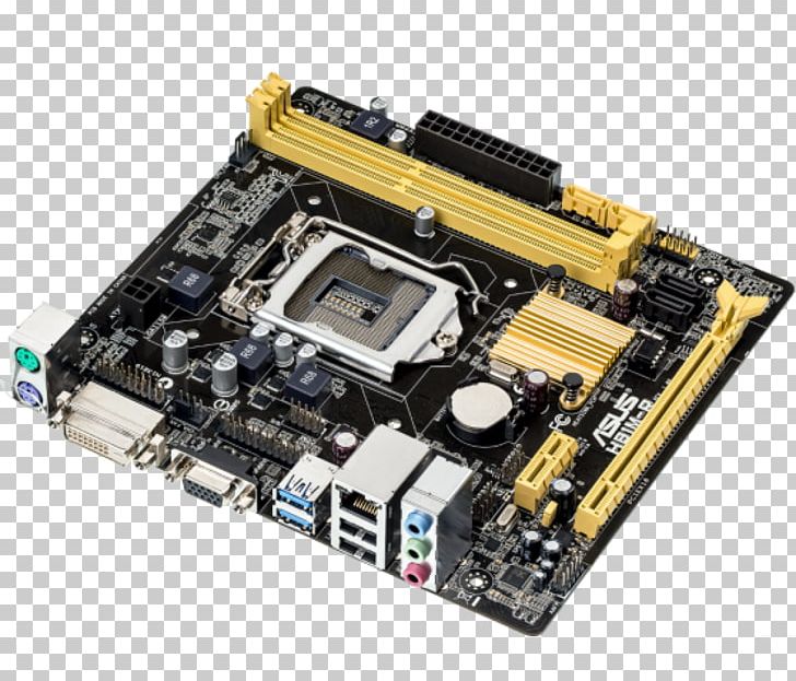 Intel LGA 1150 Motherboard ASUS H81M-R PNG, Clipart, Asus, Central Processing Unit, Chipset, Computer Component, Computer Hardware Free PNG Download