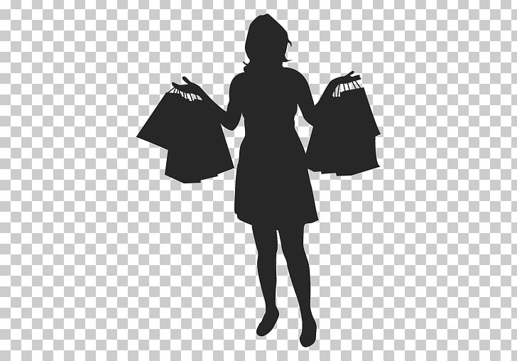 Shopping Bags & Trolleys Silhouette PNG, Clipart, Animals, Bag, Black, Black And White, Brand Free PNG Download