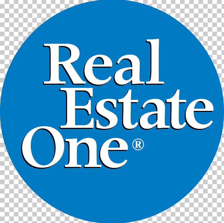 Logo Real Estate One Organization PNG, Clipart, Area, Blue, Brand, Circle, Estate Free PNG Download