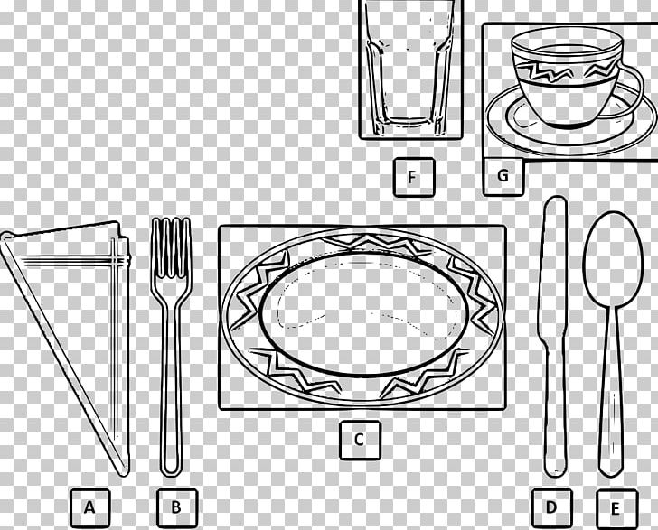 Table Setting Dining Room PNG, Clipart, Angle, Auto Part, Bathroom Accessory, Black And White, Computer Icons Free PNG Download
