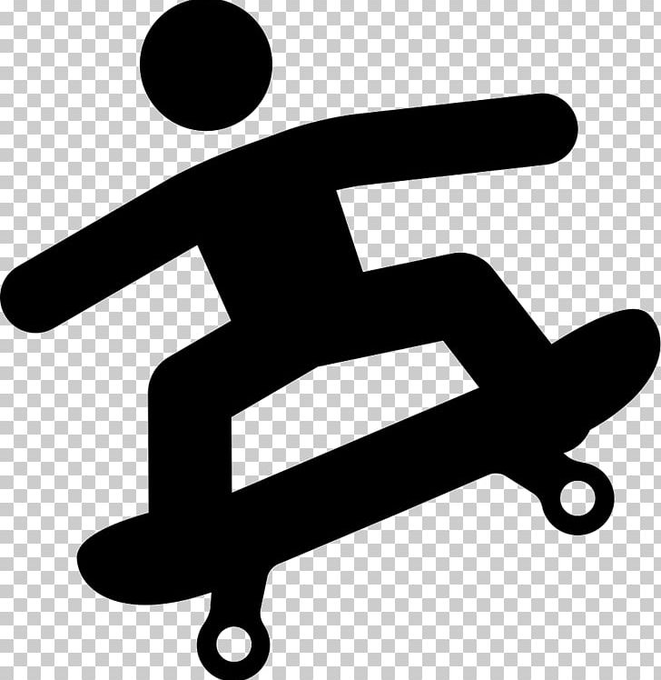 Skateboarding Computer Icons Sport PNG, Clipart, Angle, Area, Black And White, Computer Icons, Encapsulated Postscript Free PNG Download