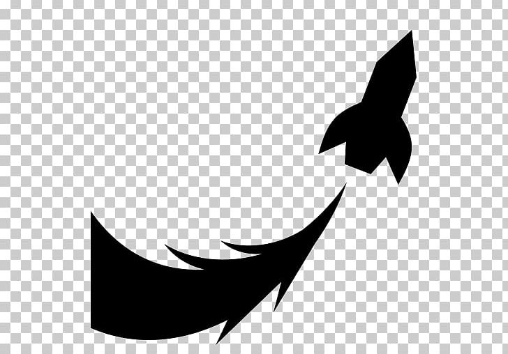 Computer Icons Flight Rocket PNG, Clipart, Beak, Black, Black And White, Computer Icons, Crescent Free PNG Download