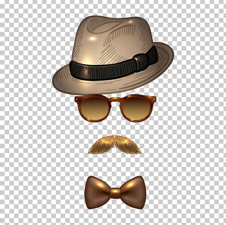 Fedora Sunglasses Hat Moustache PNG, Clipart, Angry Man, Avatar, Beard, Bowler Hat, Bow Tie Free PNG Download