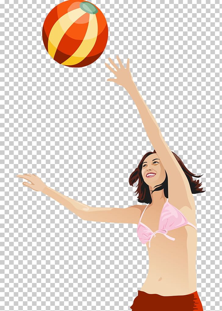 Beach Volleyball Sport PNG, Clipart, Animaatio, Arm, Athlete, Ball, Beach Free PNG Download