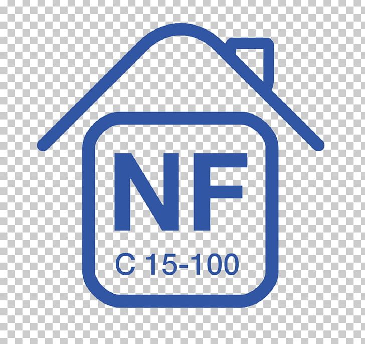 NF C 15-100 Logo Technical Standard Brand PNG, Clipart, Area, Bathroom, Baudet Sa, Blue, Brand Free PNG Download