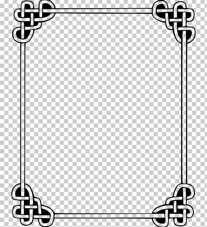 Borders And Frames Celtic Knot Celts Celtic Art PNG, Clipart, Angle, Area, Art, Black, Black And White Free PNG Download