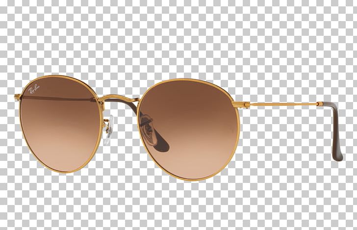 Ray-Ban Round Metal Aviator Sunglasses Ray-Ban General PNG, Clipart, Aviator Sunglasses, Beige, Brand, Brown, Caramel Color Free PNG Download