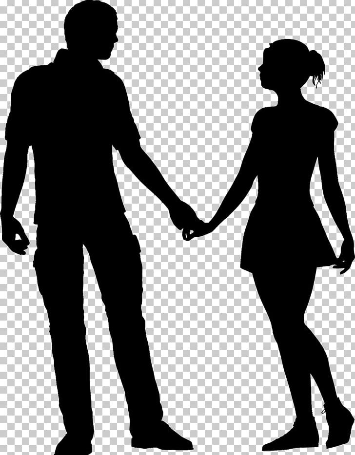 Silhouette Couple PNG, Clipart, Animals, Black, Black And White, Communication, Conversation Free PNG Download